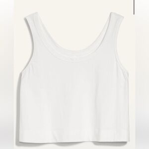 Vintage Cropped Tank Top for Women
